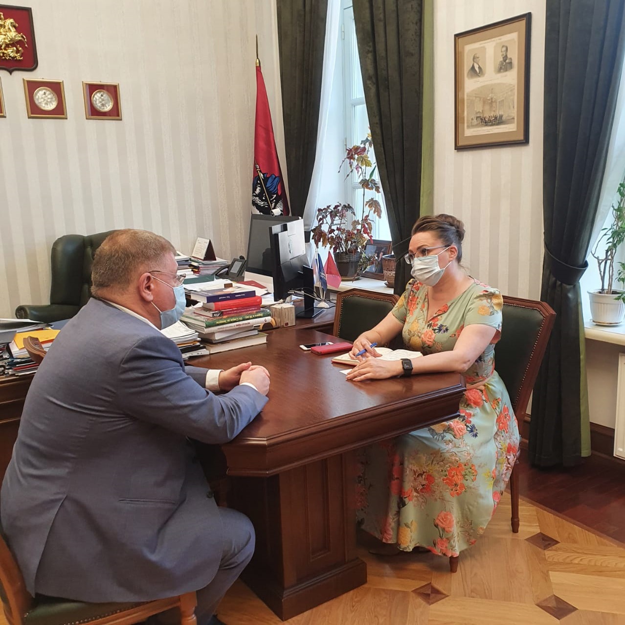 Встреча с заместителем Председателя Мосгордумы